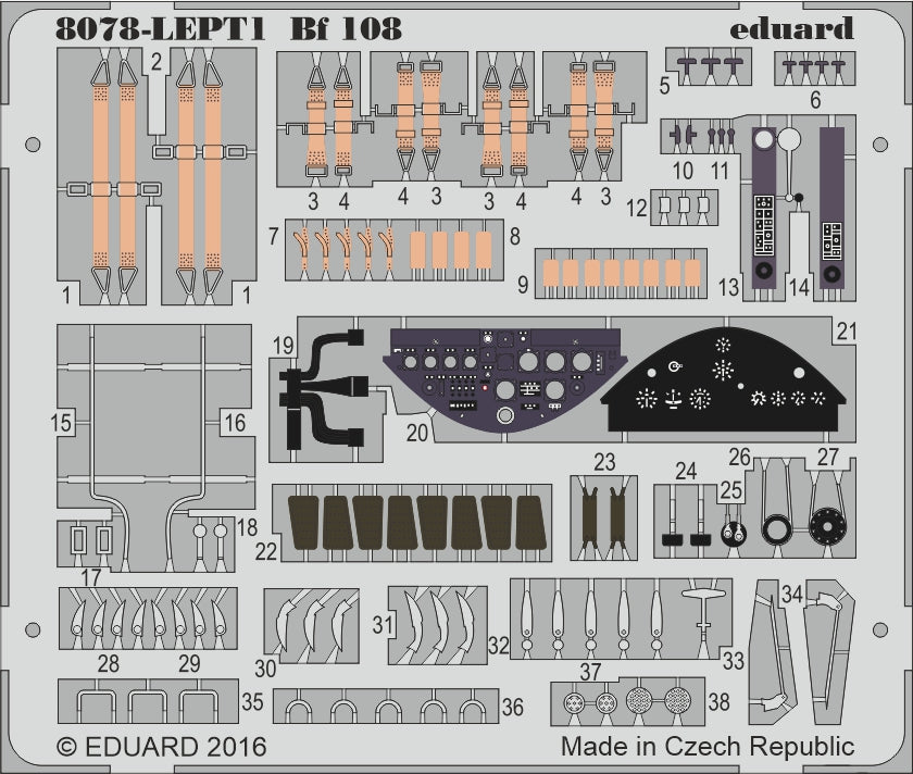 Eduard 1/48 Bf 108 ProfiPACK edition