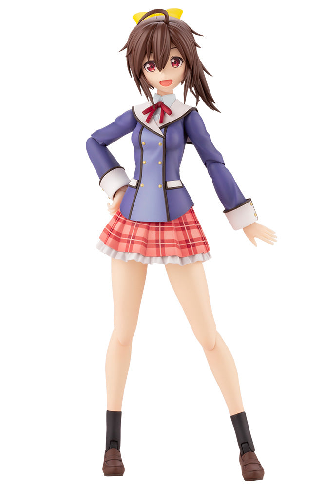 Kotobukiya 1/10 Sousai Shojo Teien Series Ao Gennai Wakaba Girls’ High School Winter Clothes Figure Kit