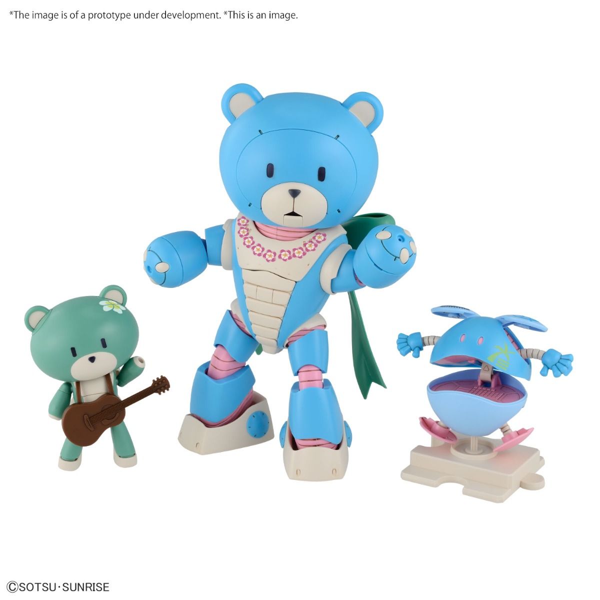 Bandai HG #09 1/144 Beargguy Ohana & AloHalo set "Gundam Build Metaverse"