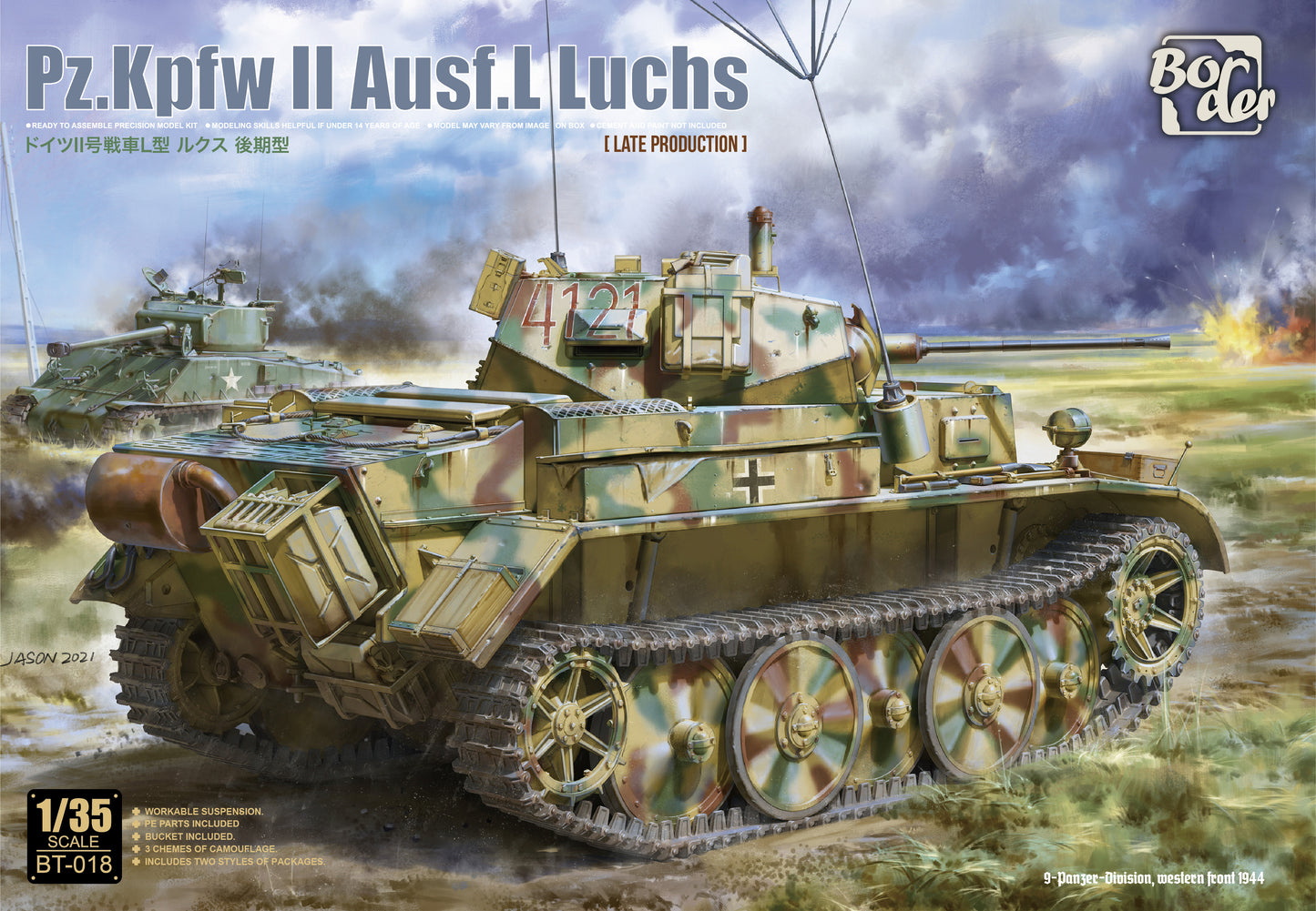Border Model 1/35 Pz.Kpfw II Ausf.L Luchs