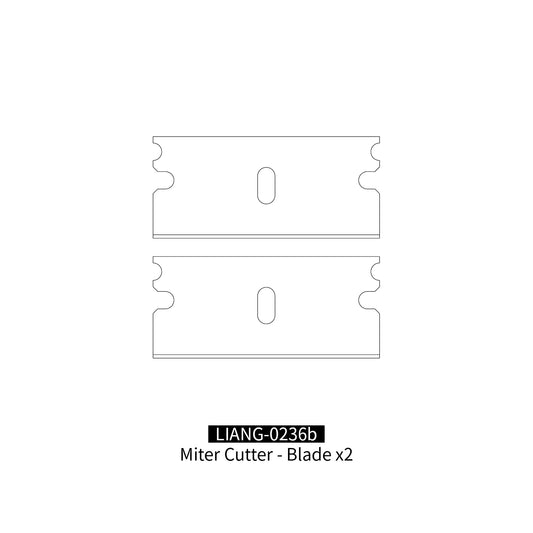 Liang Model - Miter Cutter Blade x2