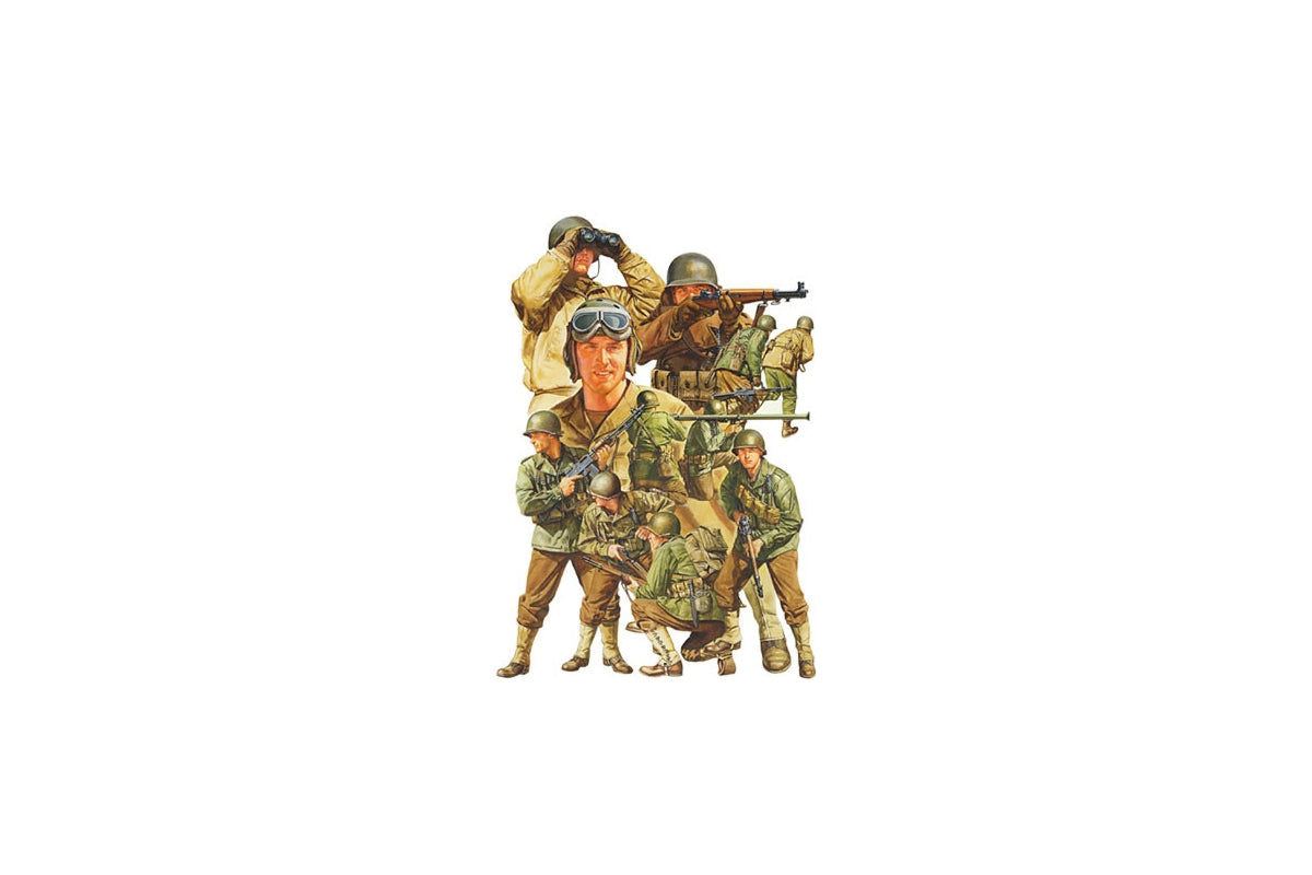 Tamiya 1/48 WWII US Army Infantry GI Set