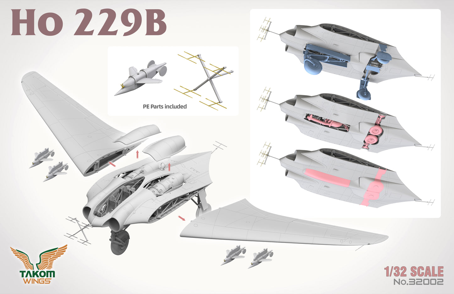 Takom 1/32 Ho 229B