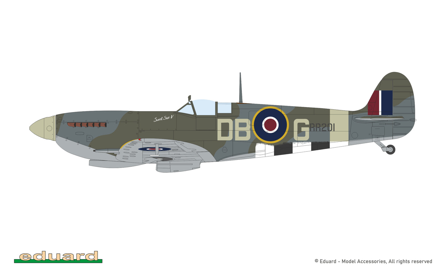 Eduard 1/48 Spitfire Mk.IXe Profipack Edition