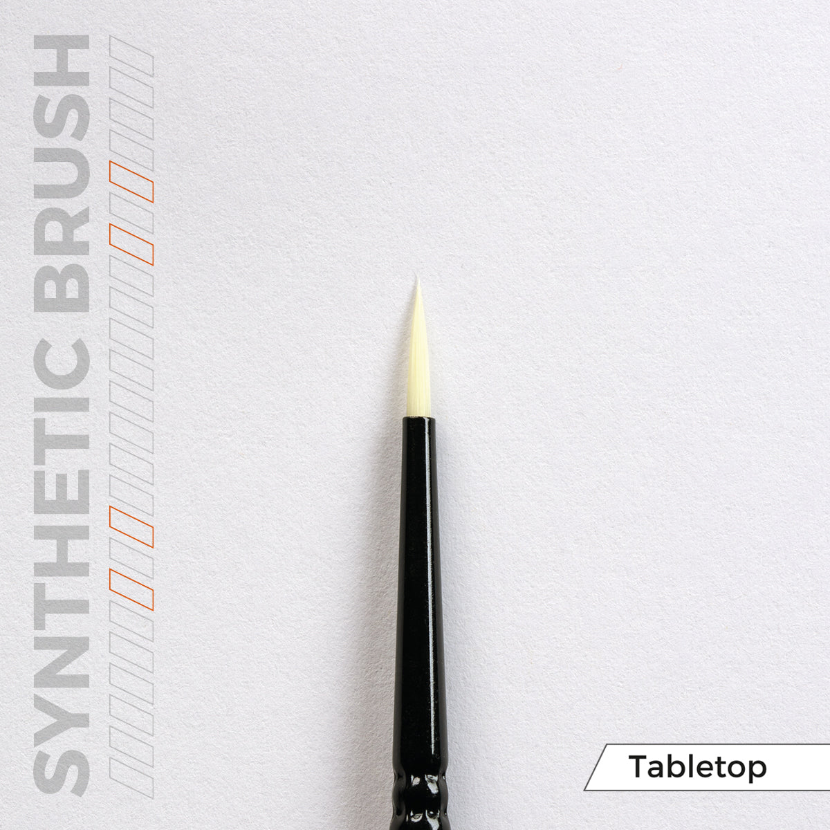 AK Interactive Synthetic Tabletop Brush - 0