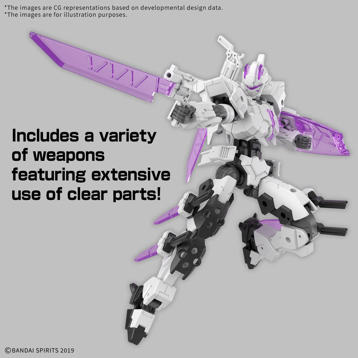 Bandai 30MM 1/144 EXM-X20A Levinix (Type-A) - 30 Minutes Missions