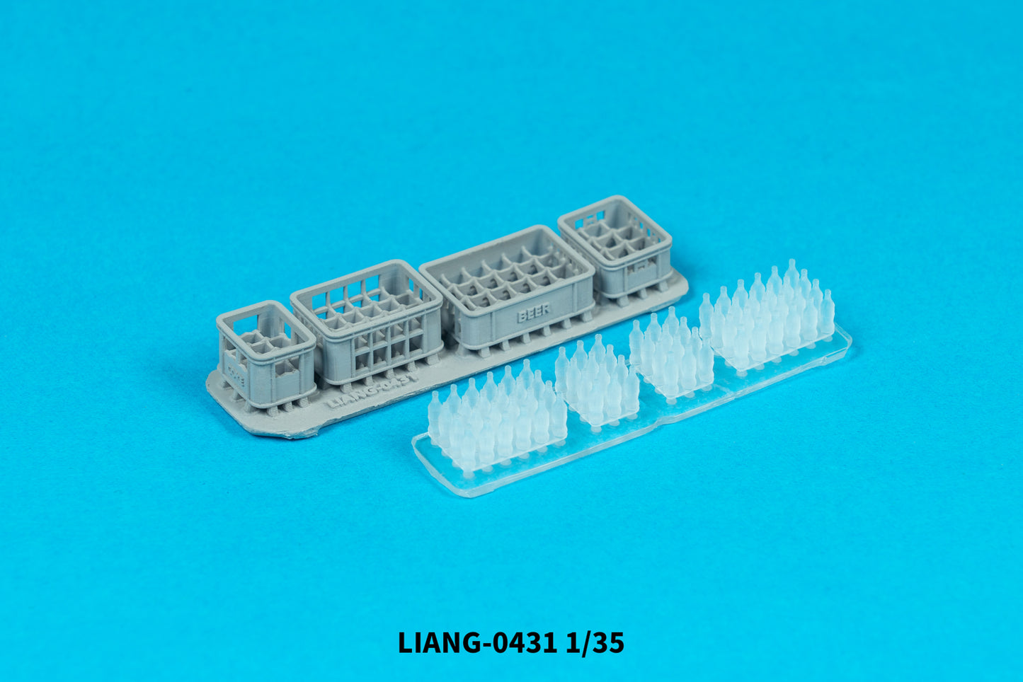 Liang Model - Beer Soda Bottle Crates Modern x 4 (1/35)