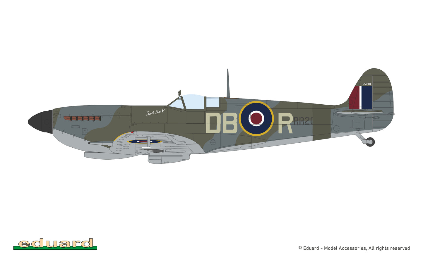 Eduard 1/48 Spitfire Mk.IXe Profipack Edition