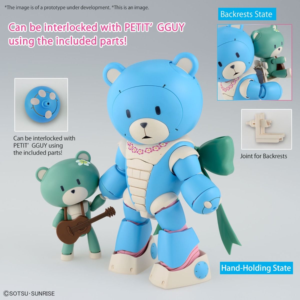 Bandai HG #09 1/144 Beargguy Ohana & AloHalo set "Gundam Build Metaverse"