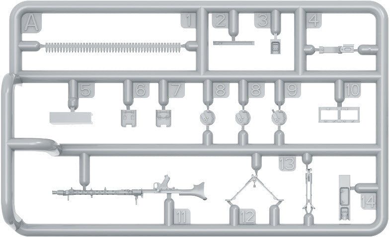 MiniArt 1/35 German Machineguns Set. Special Edition