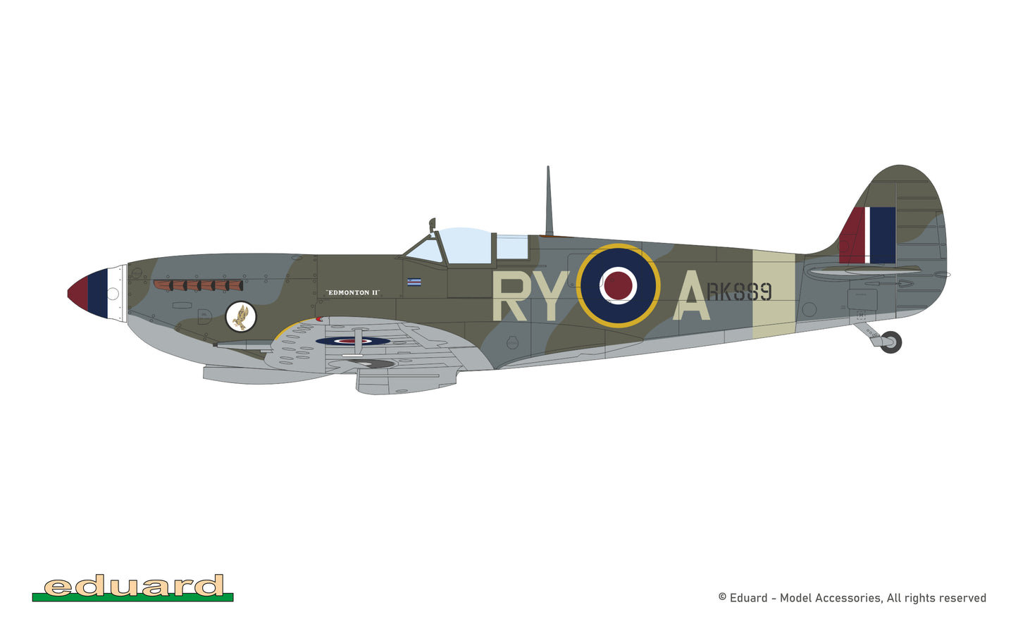Eduard 1/48 Spitfire Mk.IXe Profipack Edition