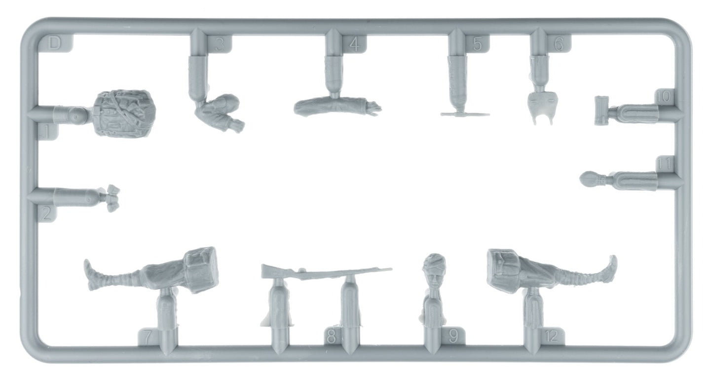 MiniArt 1/48 German & Italian Pilots With DAL Soldiers. North Africa