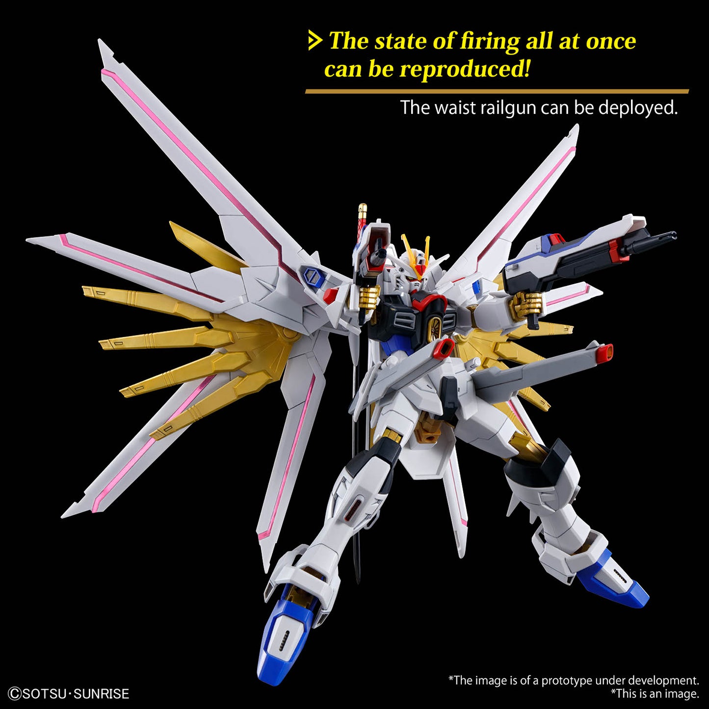 Bandai HGCE #250 1/144 Mighty Strike Freedom Gundam, "Gundam SEED Freedom"