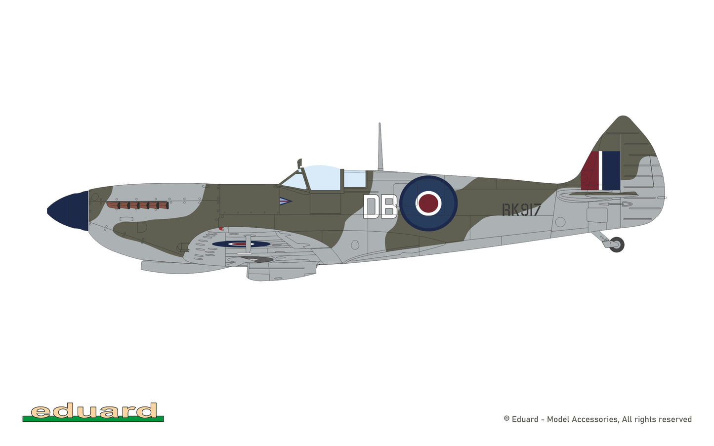 Eduard 1/48 Spitfire Mk.IXe Profipack Edition