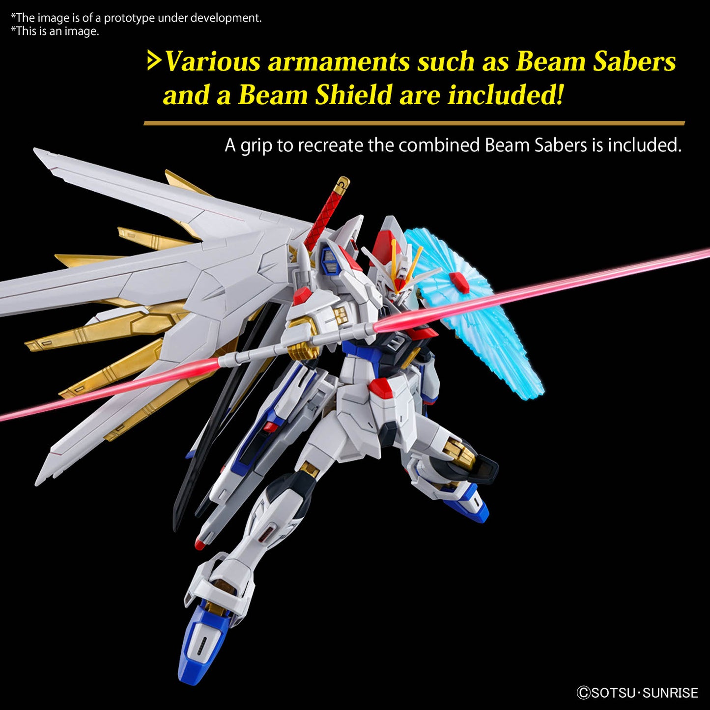 Bandai HGCE #250 1/144 Mighty Strike Freedom Gundam, "Gundam SEED Freedom"