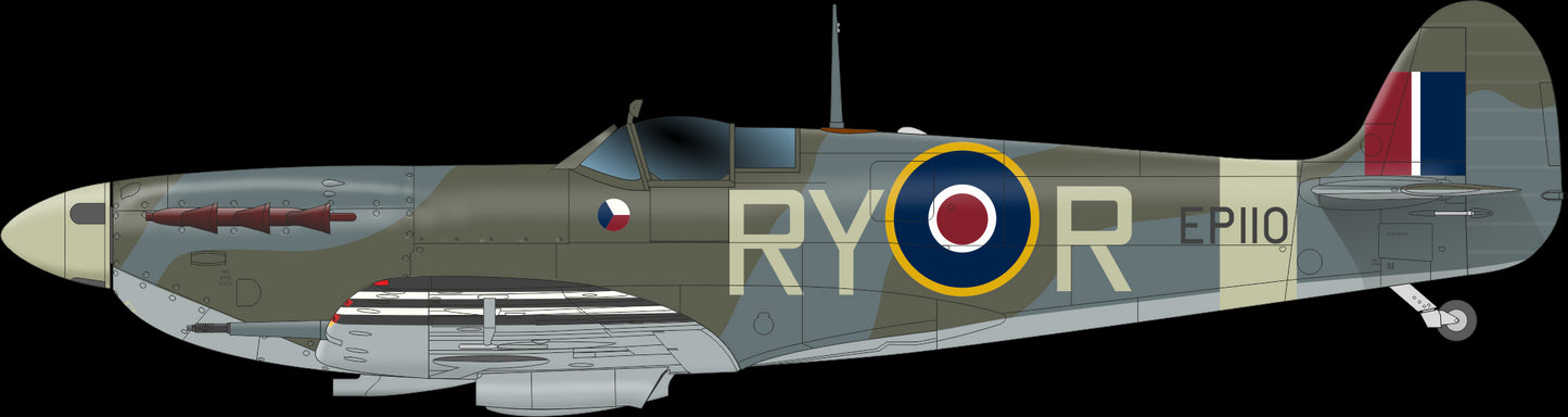 Eduard 1/48 Spitfire Mk.Vb "They Fought to Rebuild" Dual Combo Limited Edition