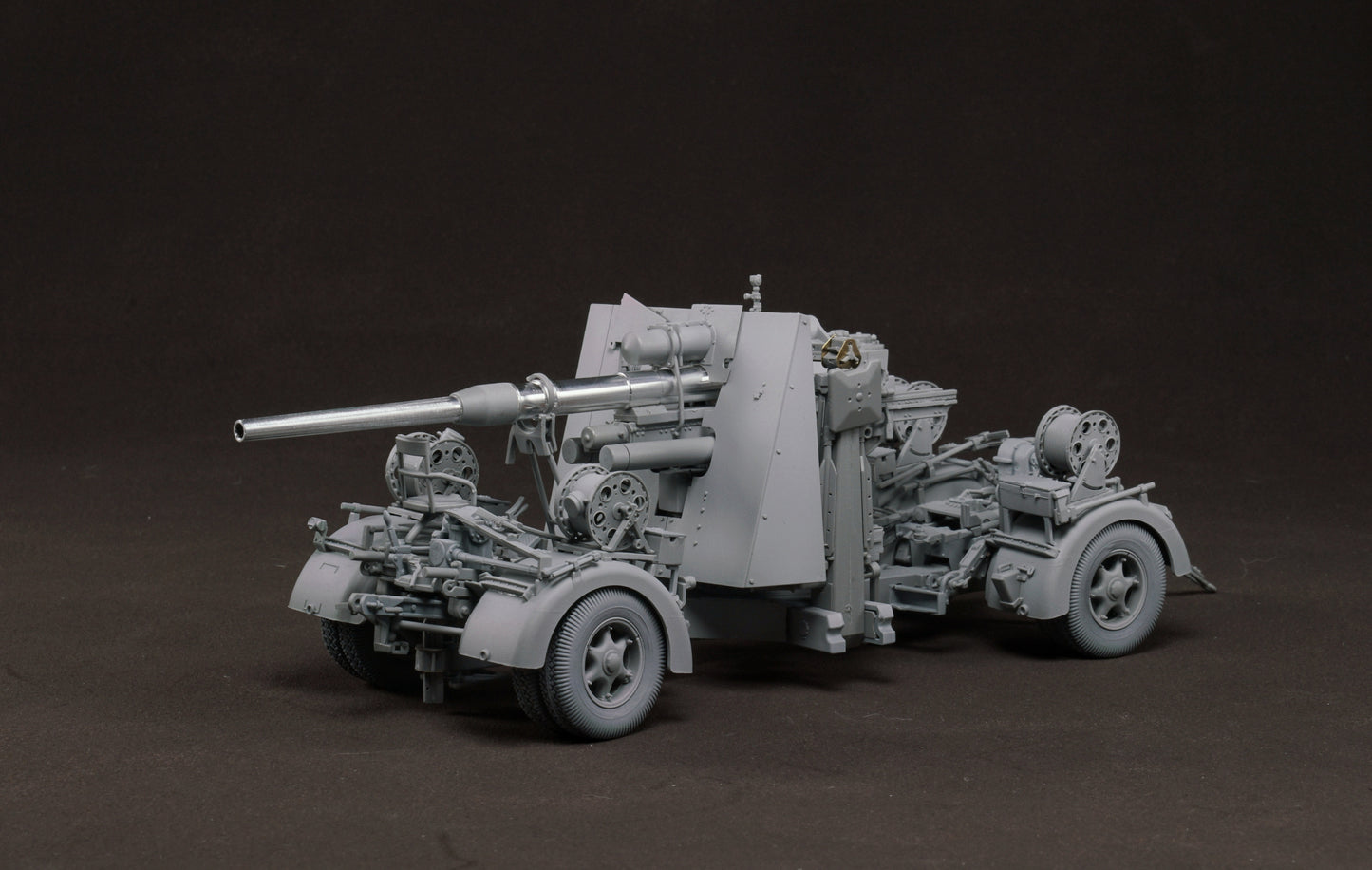 Border Model 1/35 German 88mm Gun Flak36 w/6 Anti-Aircraft Artillery Crew Members