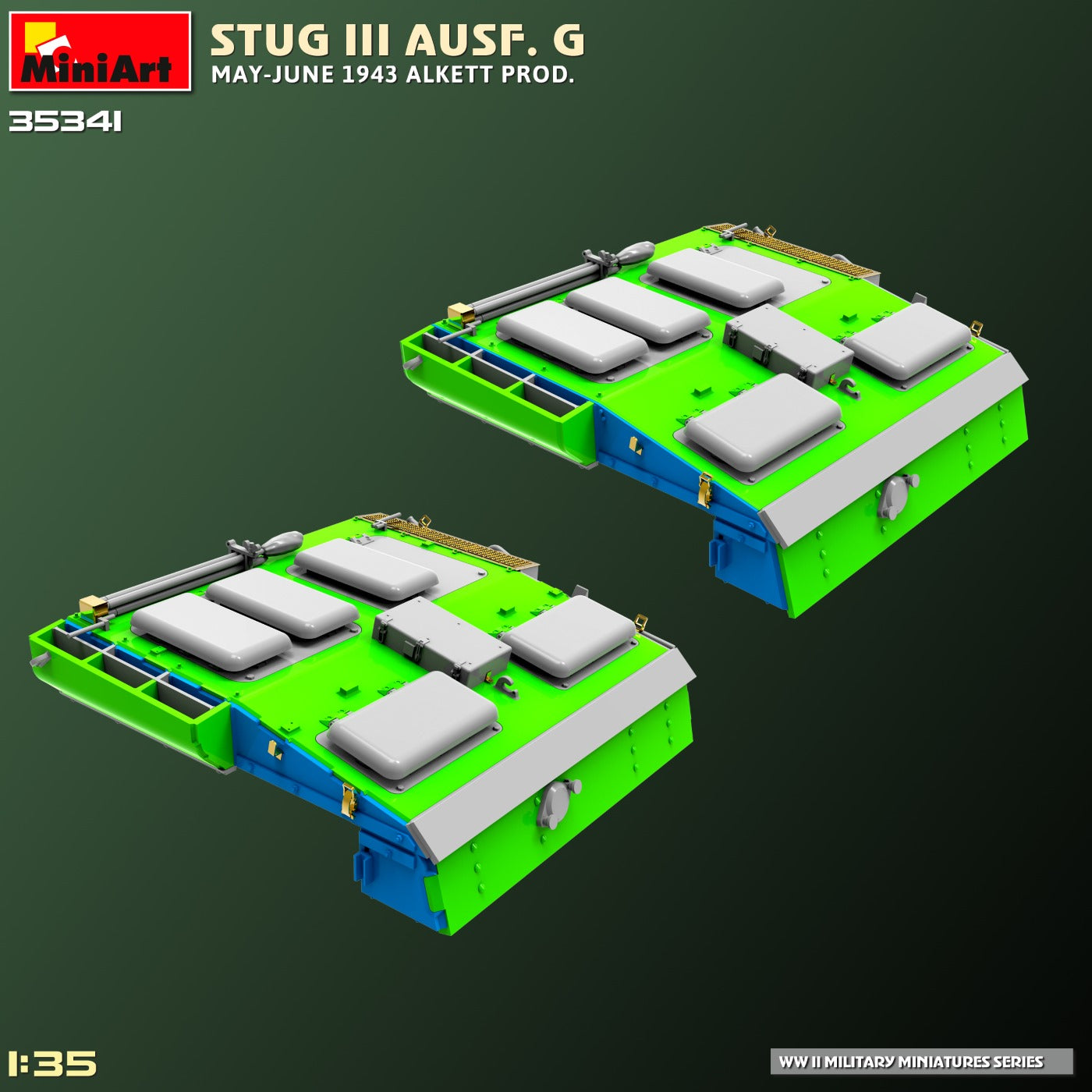 MiniArt 1/35 Stug III Ausf. G May-June 1943 Alkett Prod.