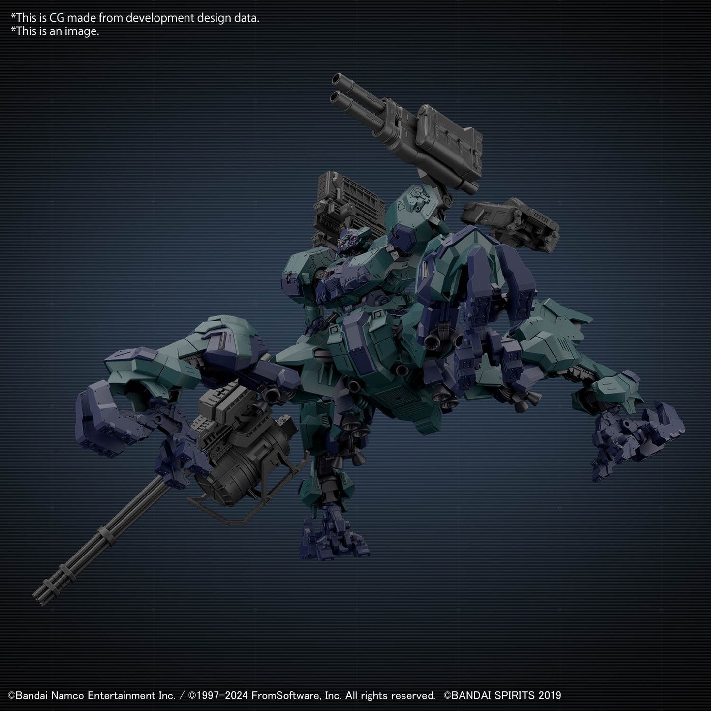 Bandai 30MM x Armored Core VI BD-011 Melander (Michigan's Liger Tail)