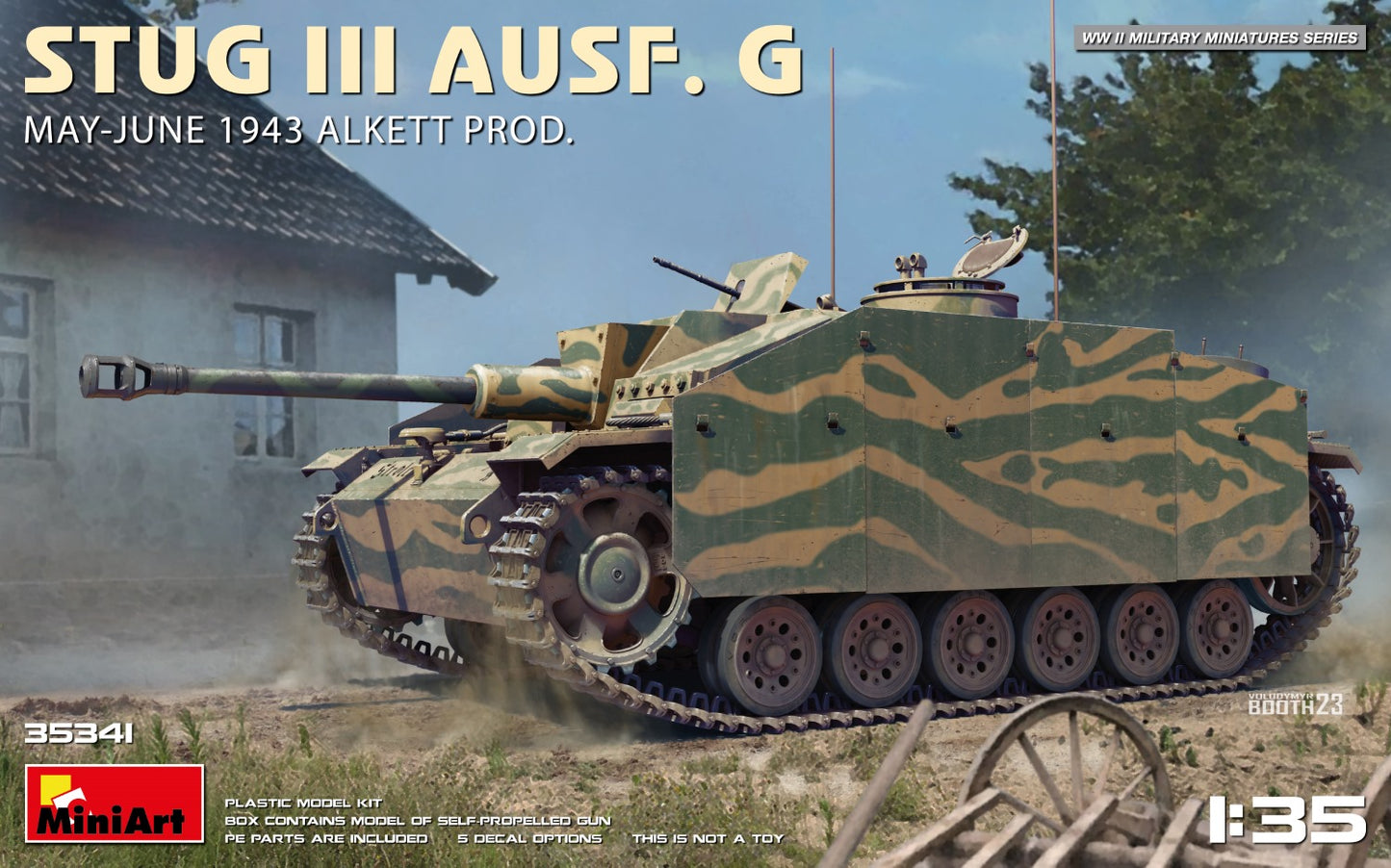 MiniArt 1/35 Stug III Ausf. G May-June 1943 Alkett Prod.