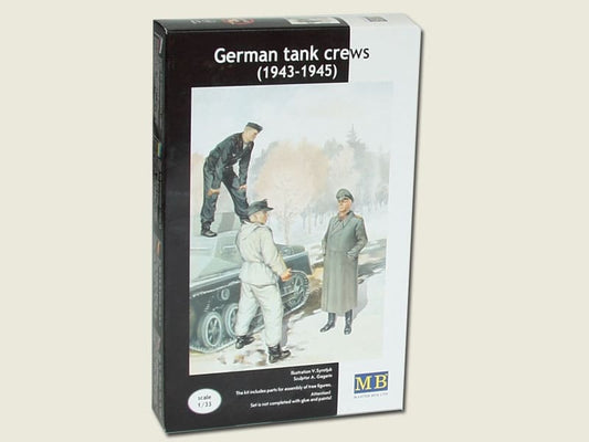 MASTER BOX 1/35 German tank crew (1943-1945) Kit No2