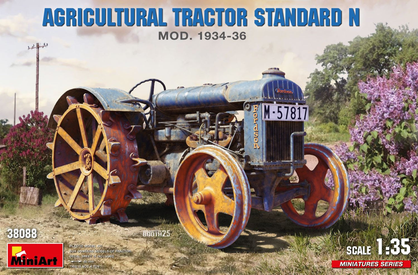 MiniArt 1/35 Agricultural Tractor Standard N Mod. 1934–36
