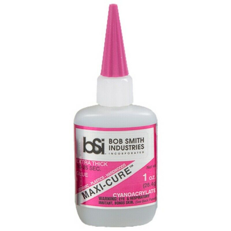 Bob Smith Maxi-Cure Extra Thick Cyanoacrylate 1oz