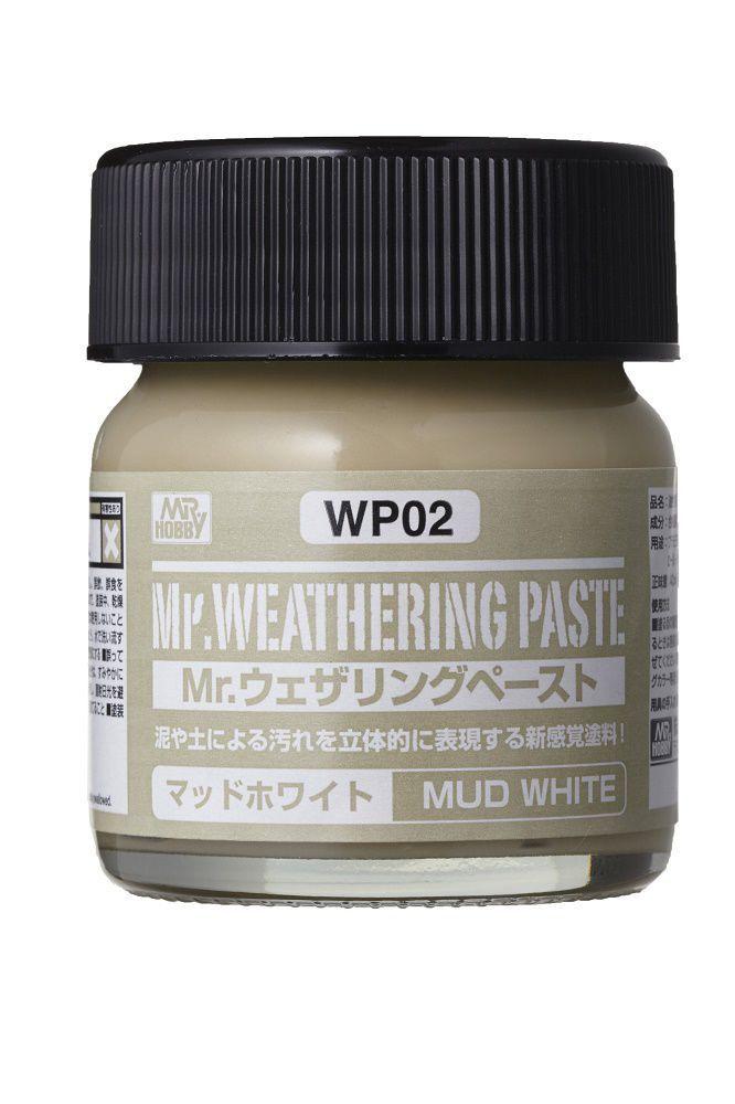 Mr Hobby Mr. Weathering Paste Mud White - 40ml