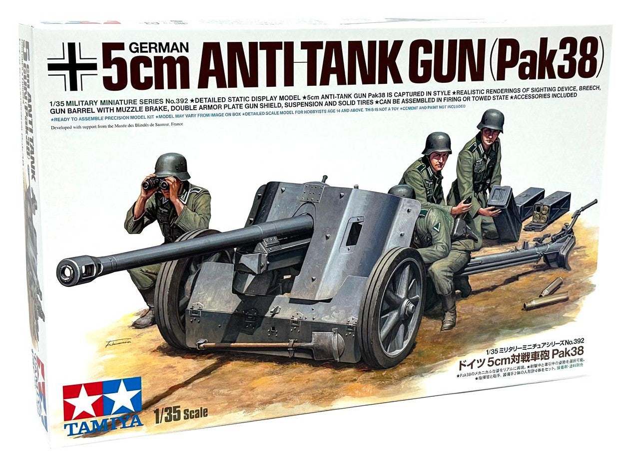 Tamiya 1/35 German Anti-Tank Gun Pak38