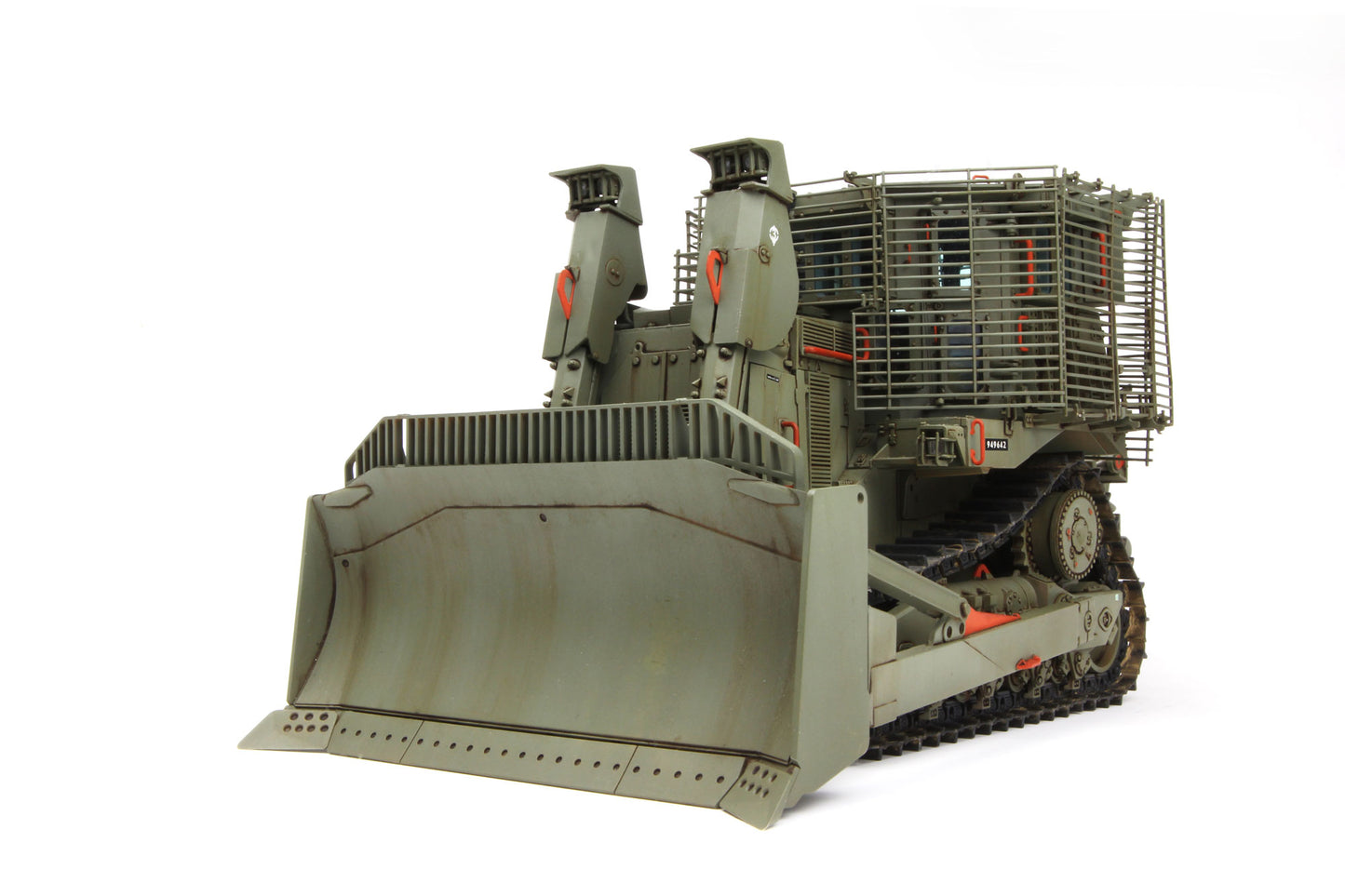 Meng 1/35 D9R Armored Bulldozer W/Slat Armor
