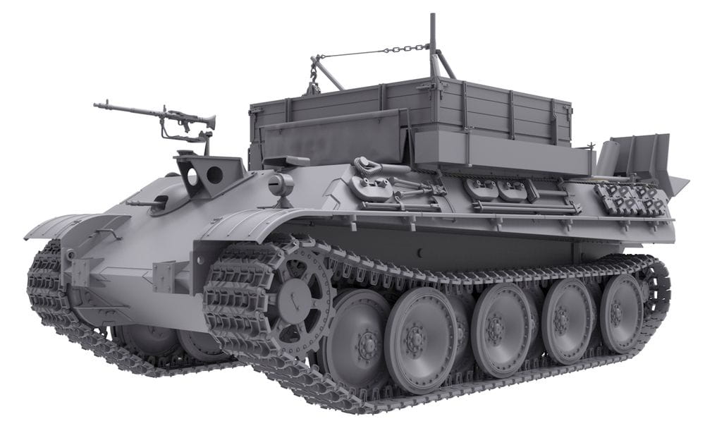 Takom 1/35 Bergepanther Ausf.G German Armored Recovery Vehicle Sd.Kfz.179 w/ full interior kit