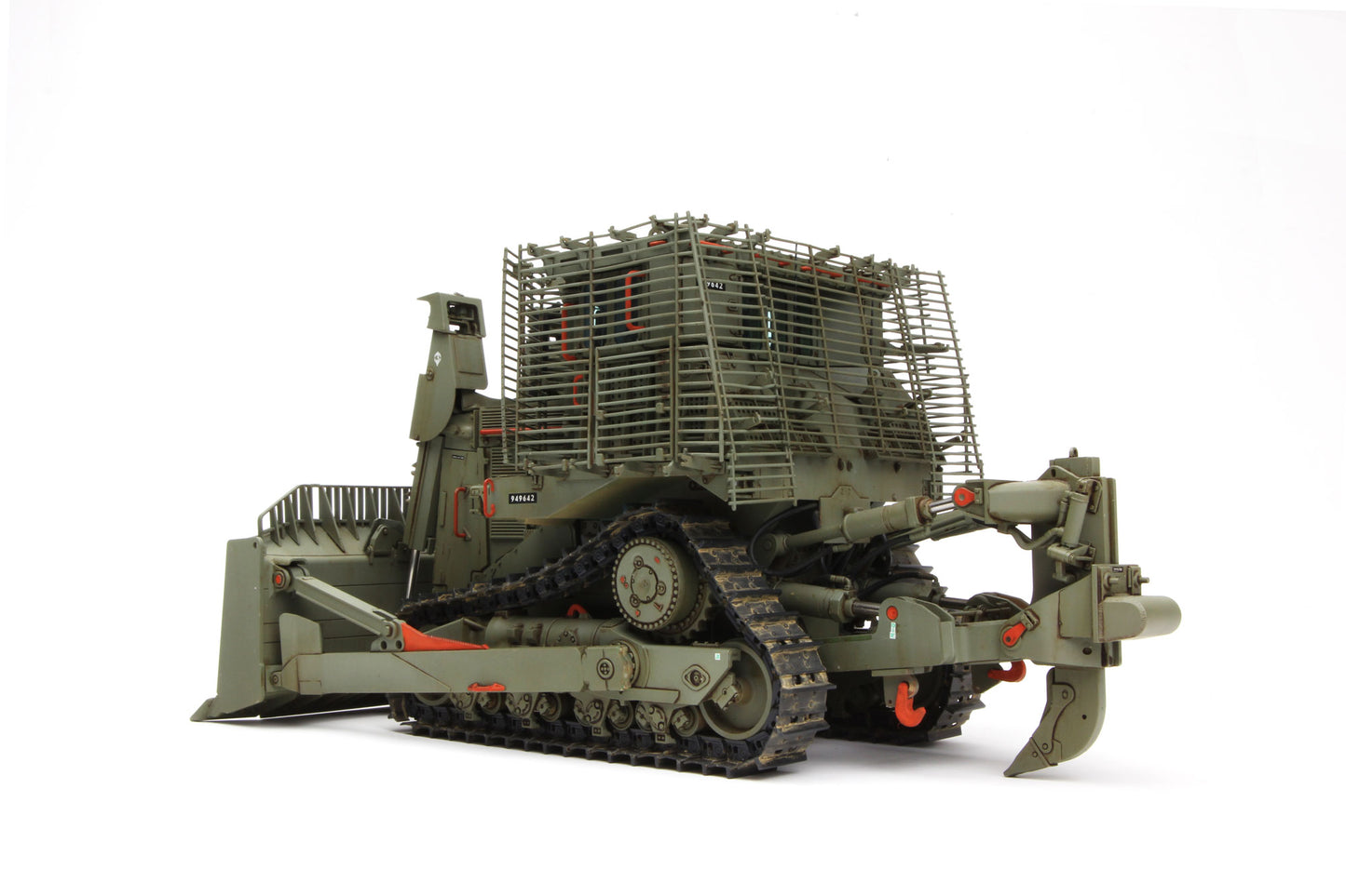 Meng 1/35 D9R Armored Bulldozer W/Slat Armor