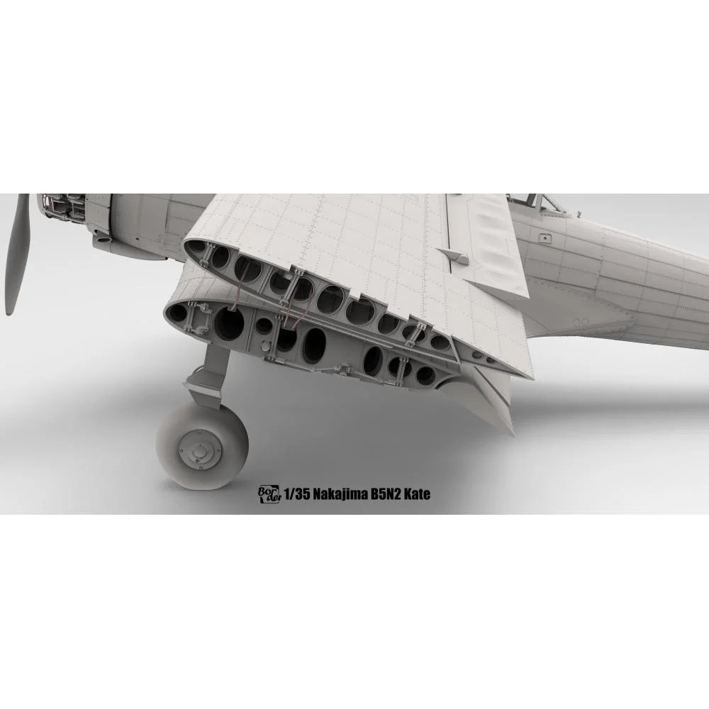 Border Model 1/35 Nakajima B5N2 Type 97 Carrier Attack Bomber (Kate) w/ Full Interior