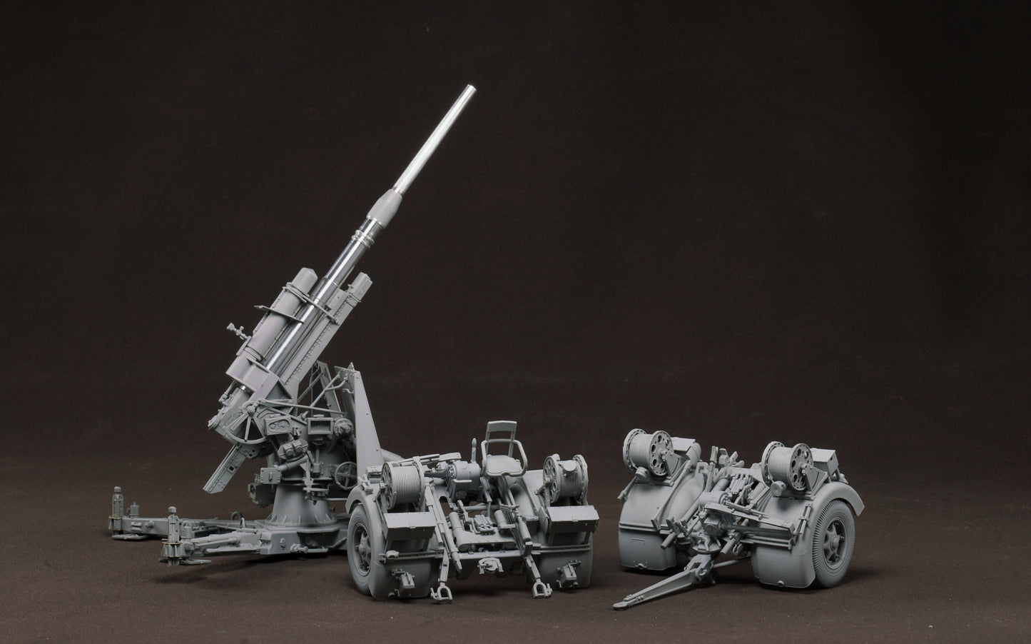 Border Model 1/35 German 88mm Gun Flak36 w/6 Anti-Aircraft Artillery Crew Members