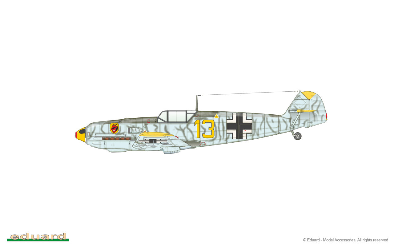 Eduard 1/32 Bf 109E-4 Profipack Edition