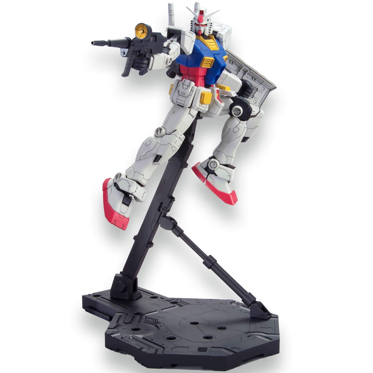 Bandai 1/100 Black Action Base 1 Display Stand