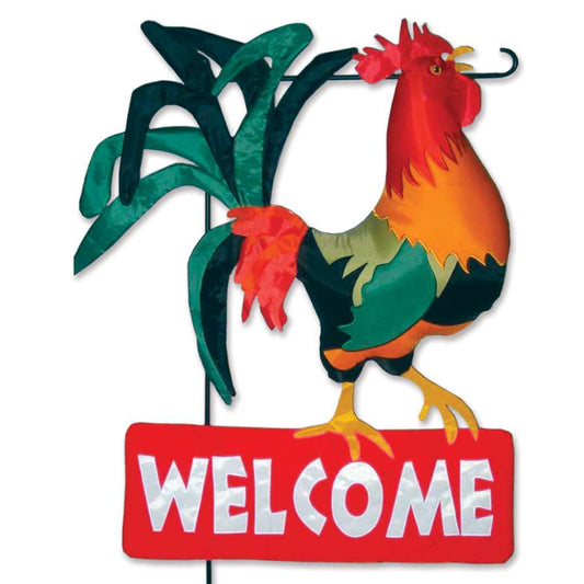 Rudy Rooster Garden Charm