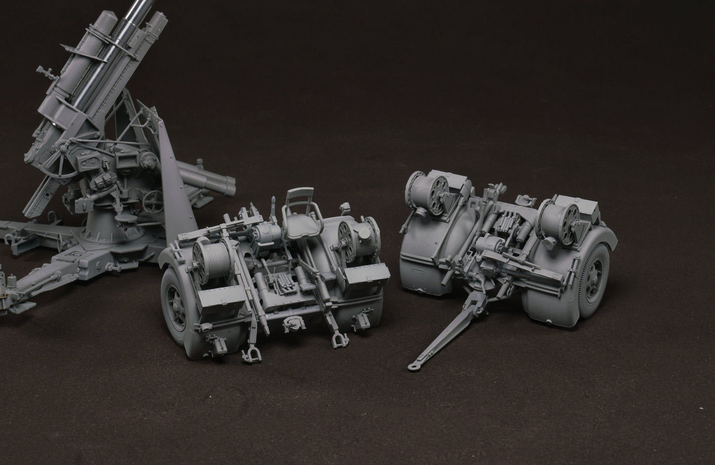 Border Model 1/35 German 88mm Gun Flak36 w/6 Anti-Aircraft Artillery Crew Members
