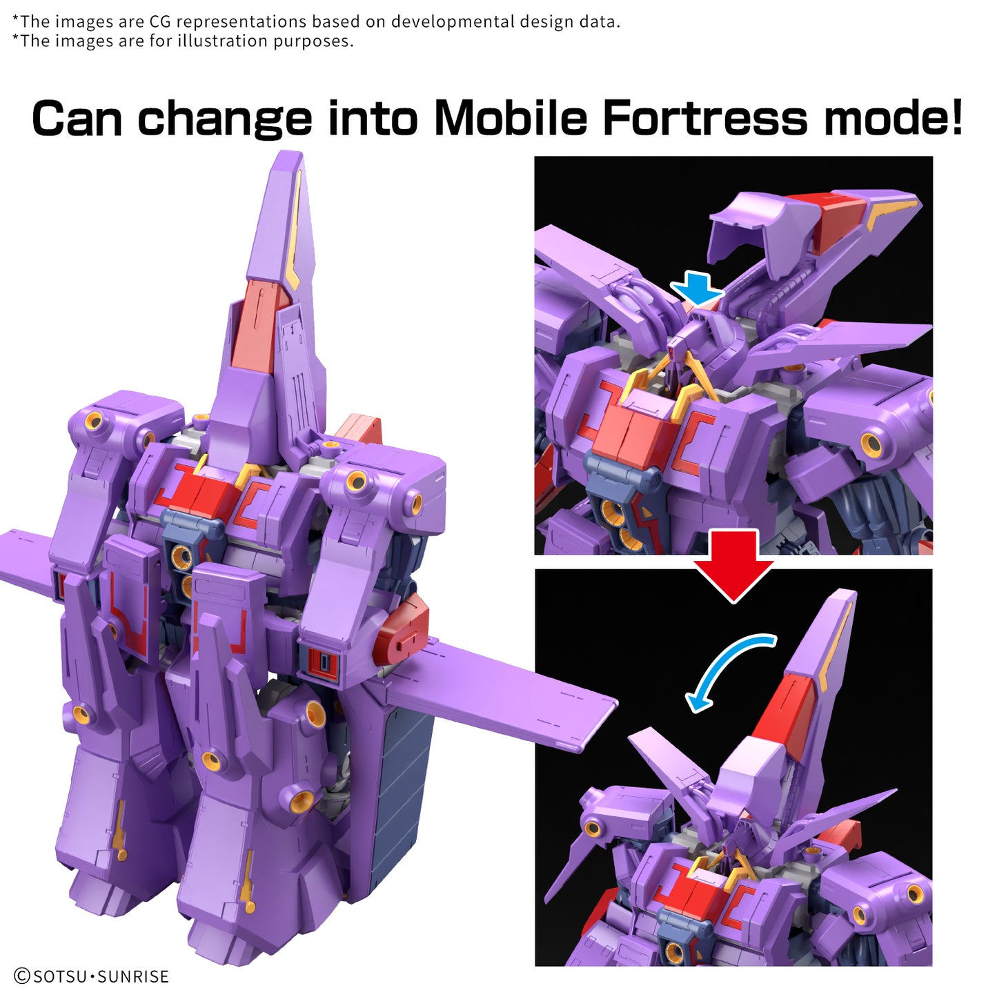 Bandai HGUC #261 1/144 Psycho Gundam Mk-II "Mobile Suit Zeta Gundam"