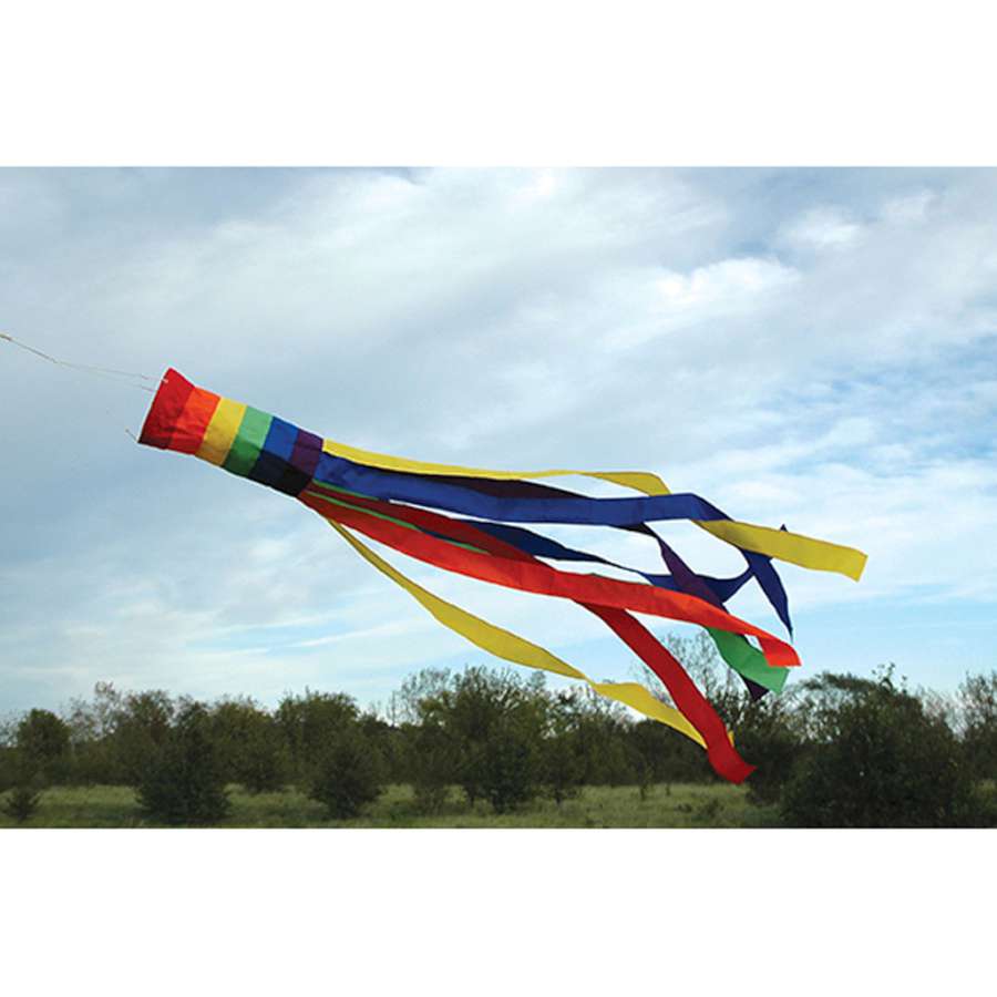 60" Rainbow Column Windsock