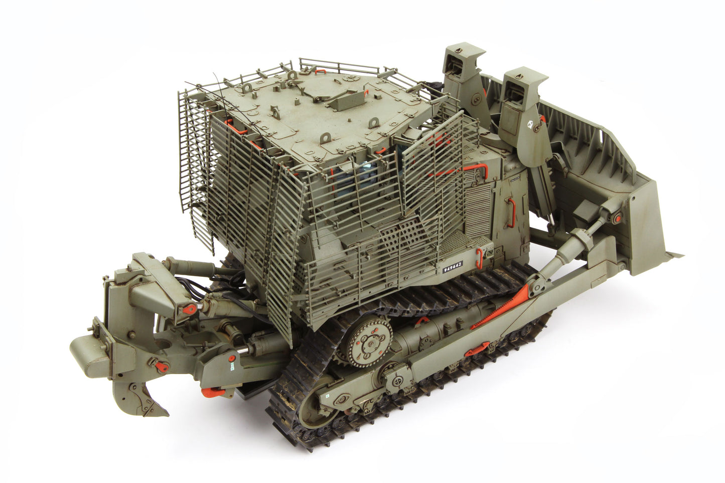 Meng 1/35 D9R Armored Bulldozer W/Slat Armor