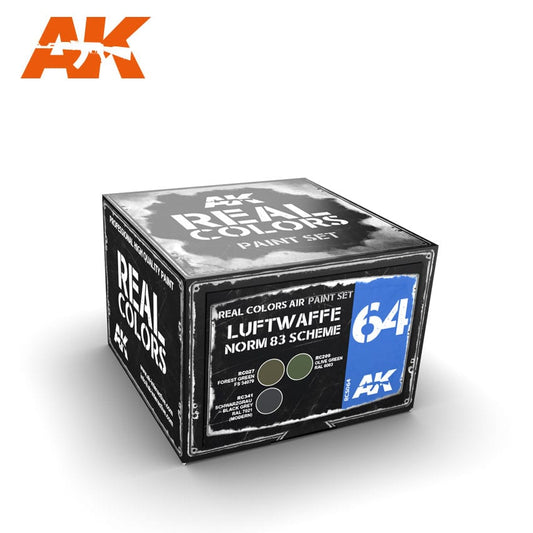 AK Interactive Real Colors Luftwaffe Norm 83 Scheme Set