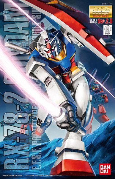 Bandai MG 1/100 RX-78-2 Ver.2.0 'Mobile Suit Gundam'