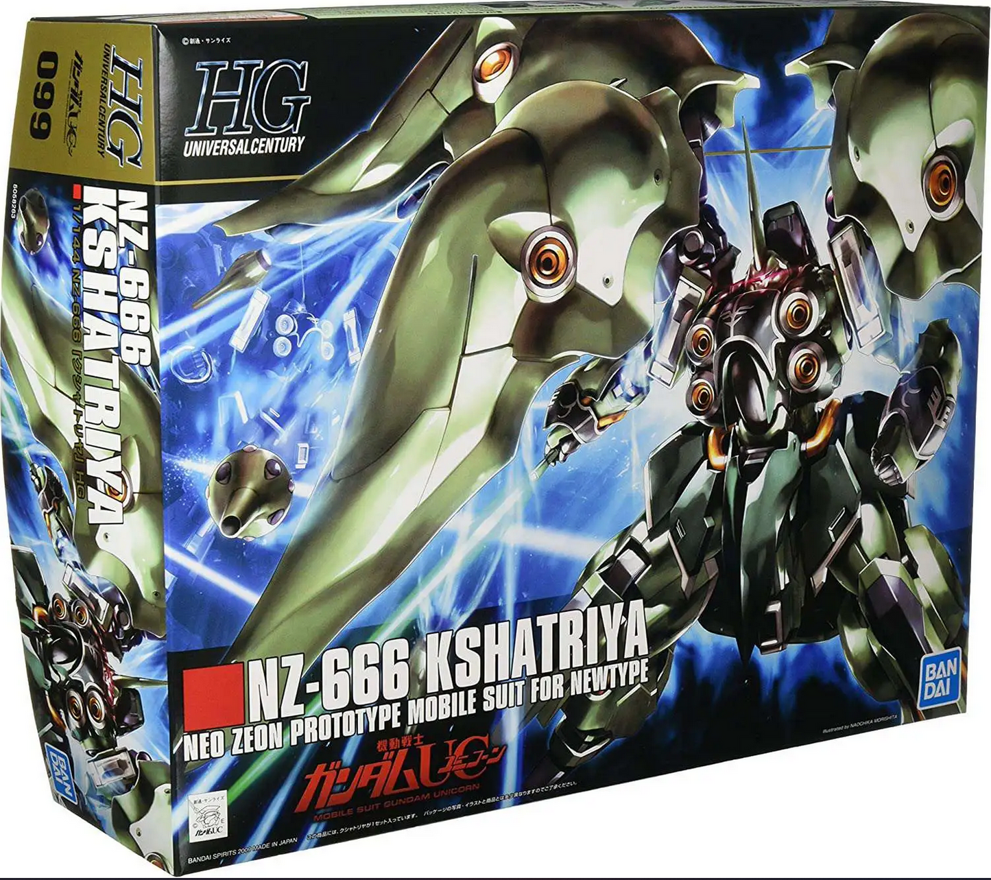 Bandai HGUC #99 1/144 NZ-666 Kshatriya "Gundam UC"