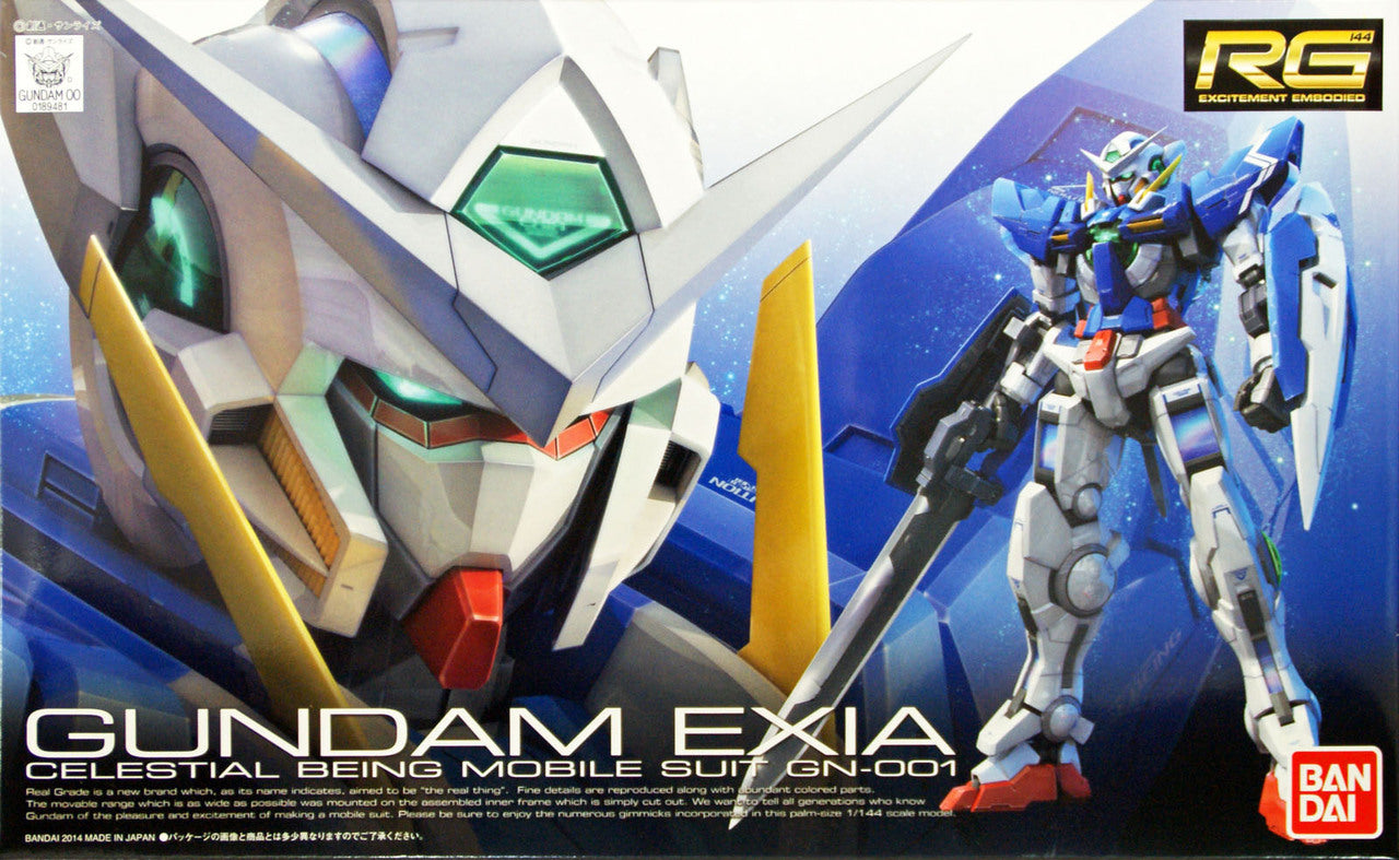 Bandai RG #15 1/144 Gundam Exia GN-001