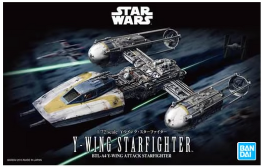 Bandai Star Wars Y-Wing Starfighter 1/72
