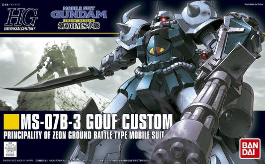 Bandai HGUC #117 1/144 MS-07B-3 Gouf Custom "Gundam The 08th MS Team"