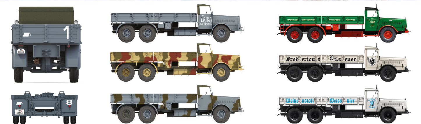 Das Werk 1/35 Faun L900 Incl. Sd.Ah.115