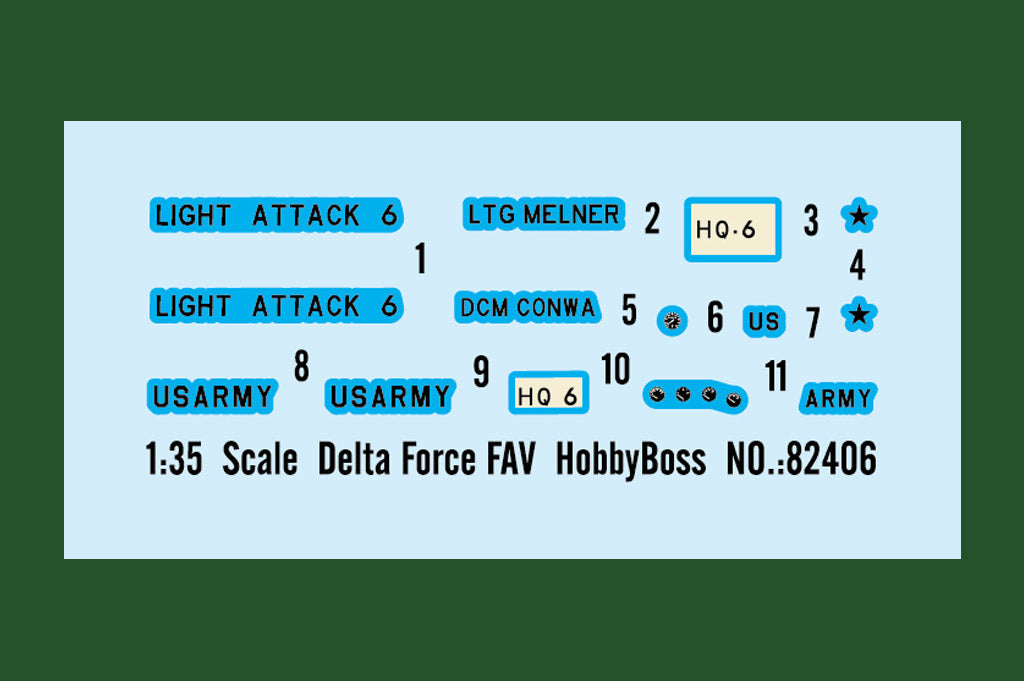 Hobby Boss 1/35 Delta Force FAV