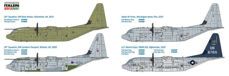 1/48 C130J C5 Hercules Transport Aircraft
